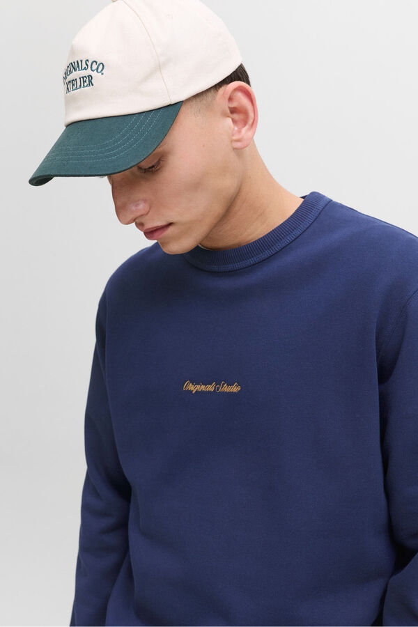 Jack & Jones Sweatshirt original do estúdio azul