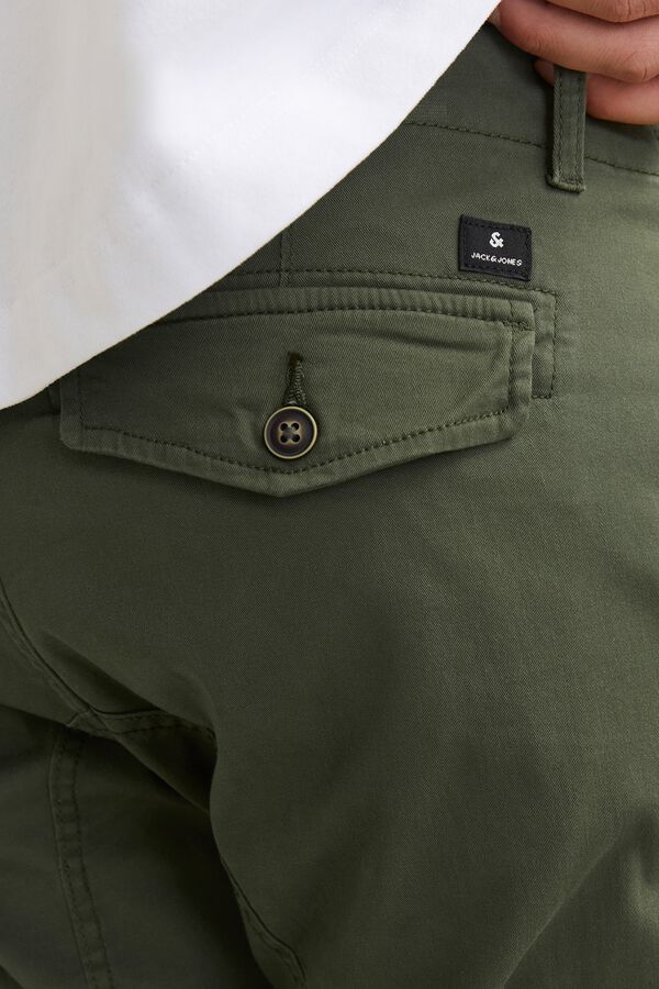 Jack & Jones Regular cargo trousers green