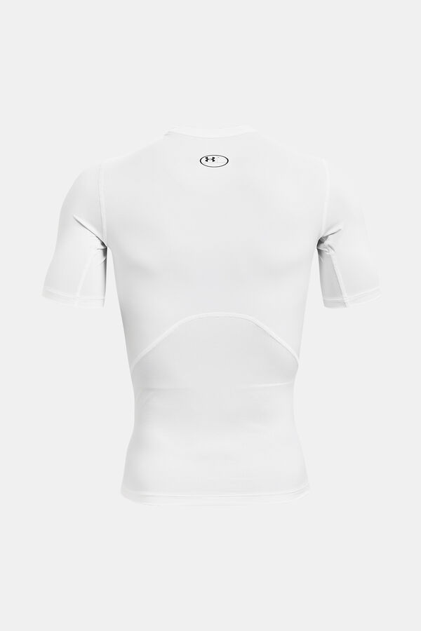 Under Armour HeatGear short-sleeved T-shirt white