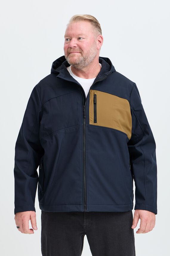 Chaqueta capucha entretiempo Plus