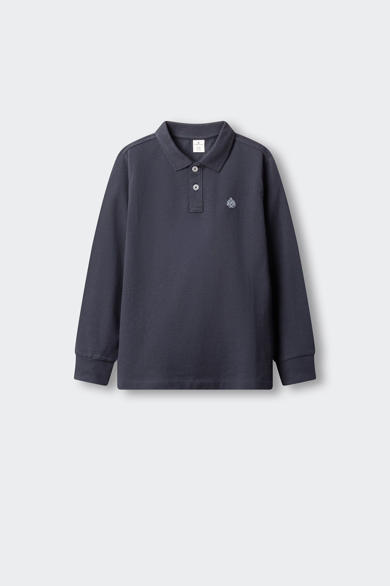 Springfield Kids Polo de manga comprida b&aacute;sico para menino
