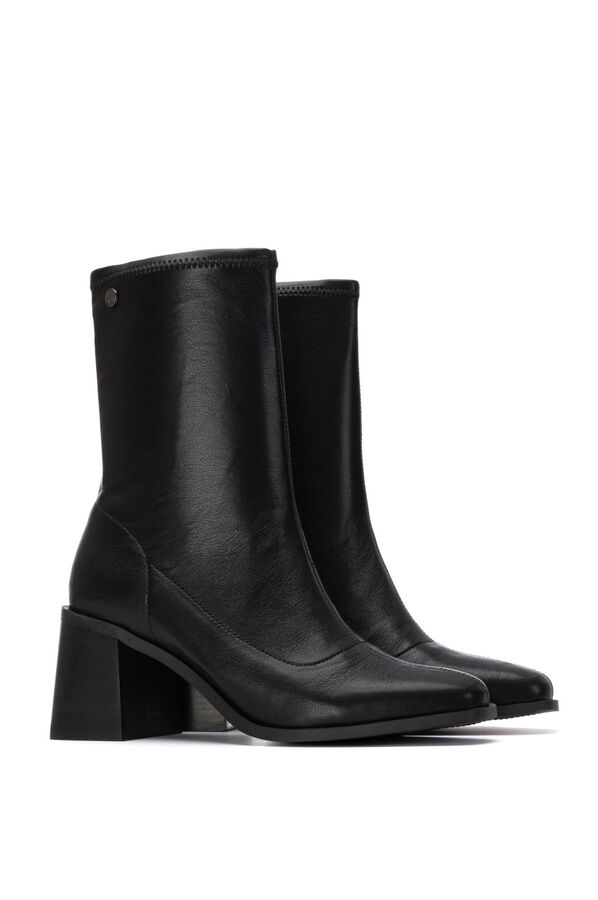 XTI Bota de salto alto preto