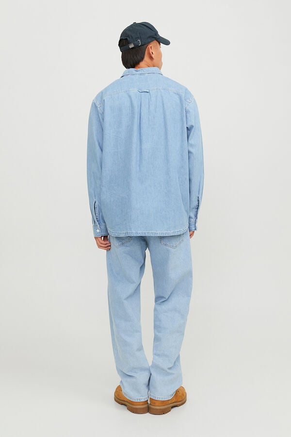 Jack & Jones Jeans baggy cintura alta azul