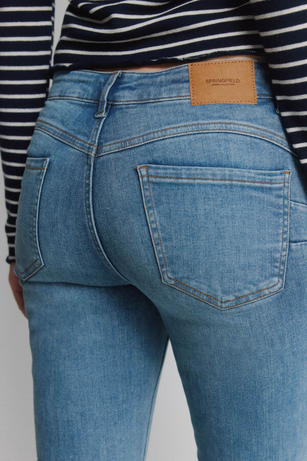 Springfield Push-up jeans blue