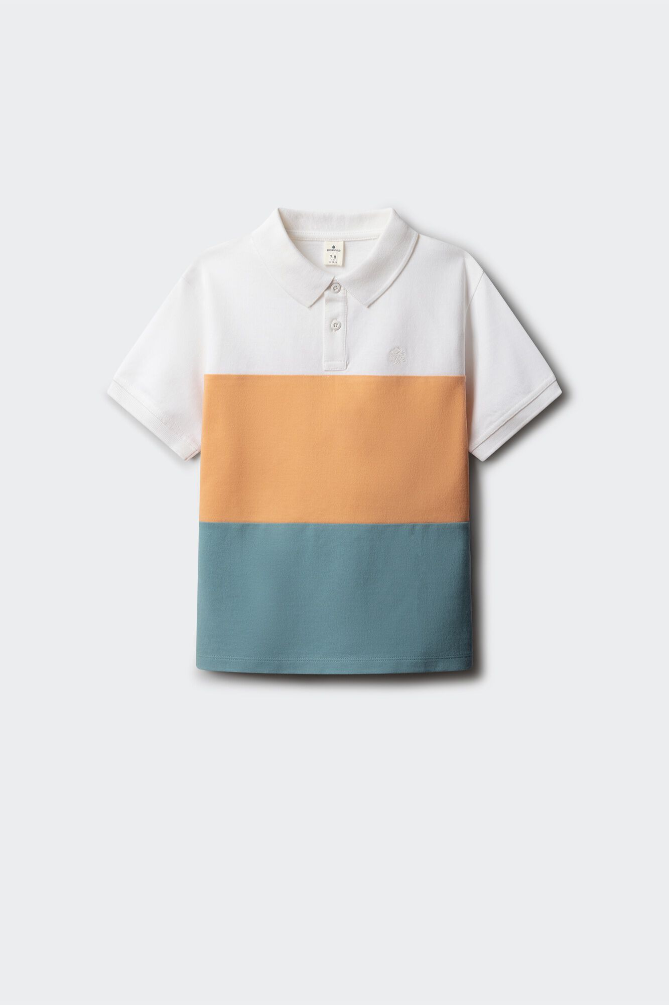 Springfield Kids Polo oxford cortado e cosido para menino