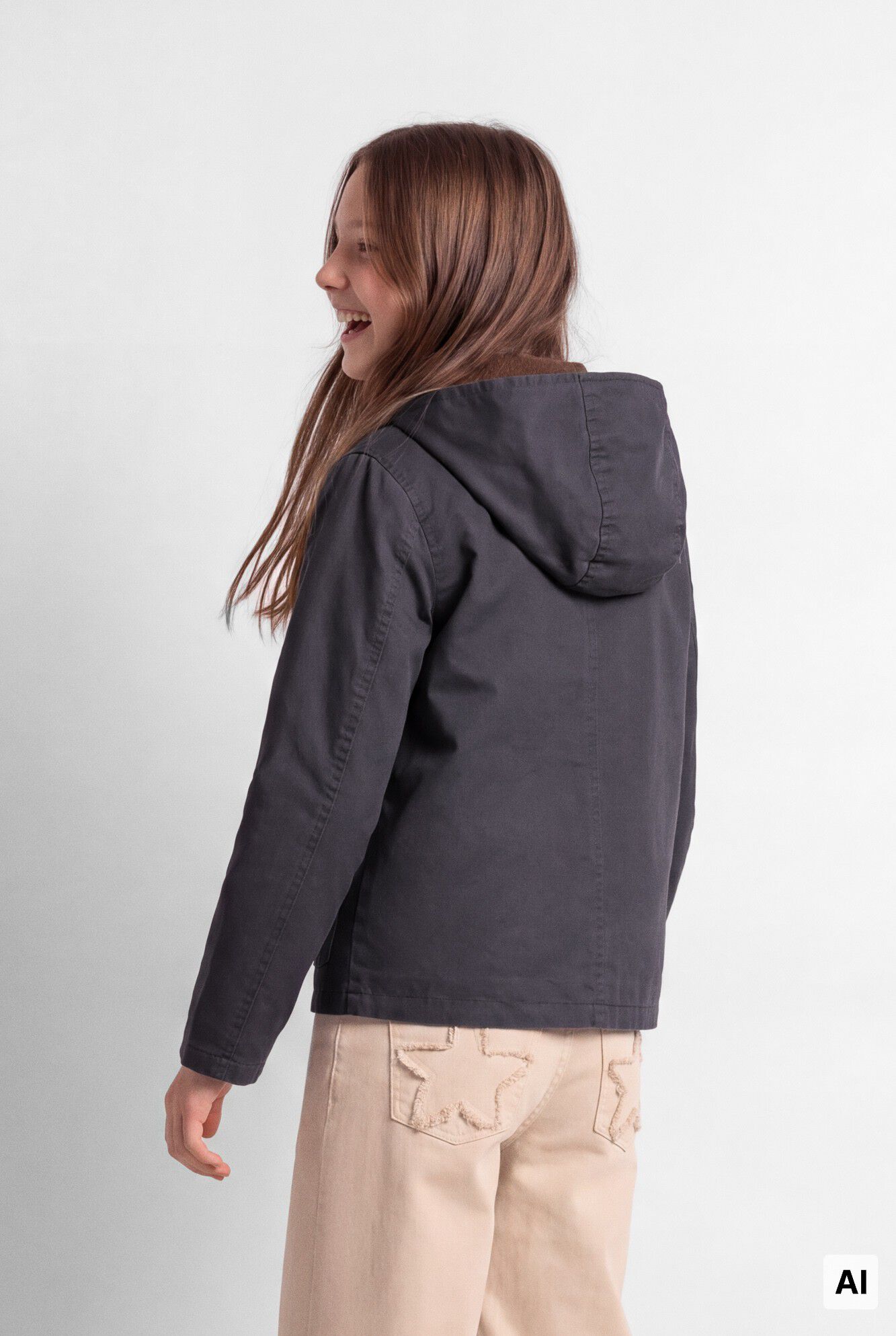 Springfield Kids Casaco encerado para menina