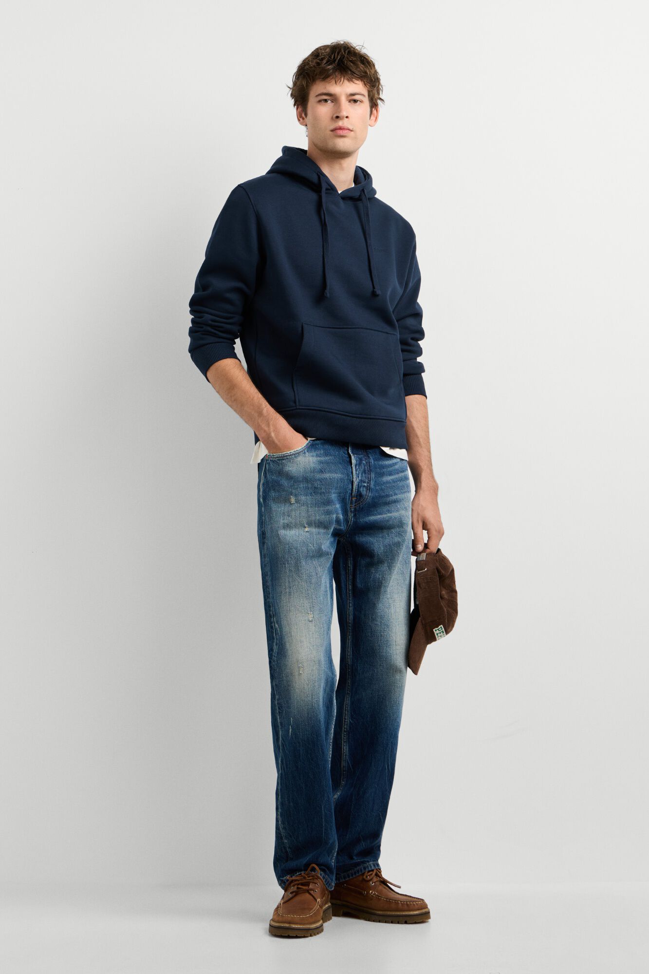 Pepe Jeans Sweatshirt com capuz e log&oacute;tipo