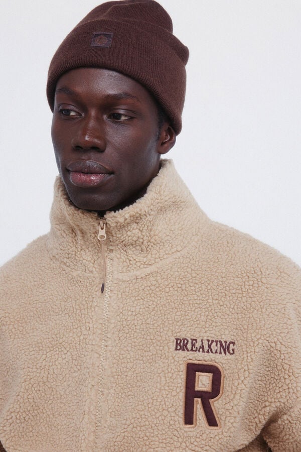 Springfield Sweatshirt borrego arrasa bege