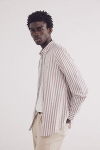 Springfield Camisa riscas de algodão