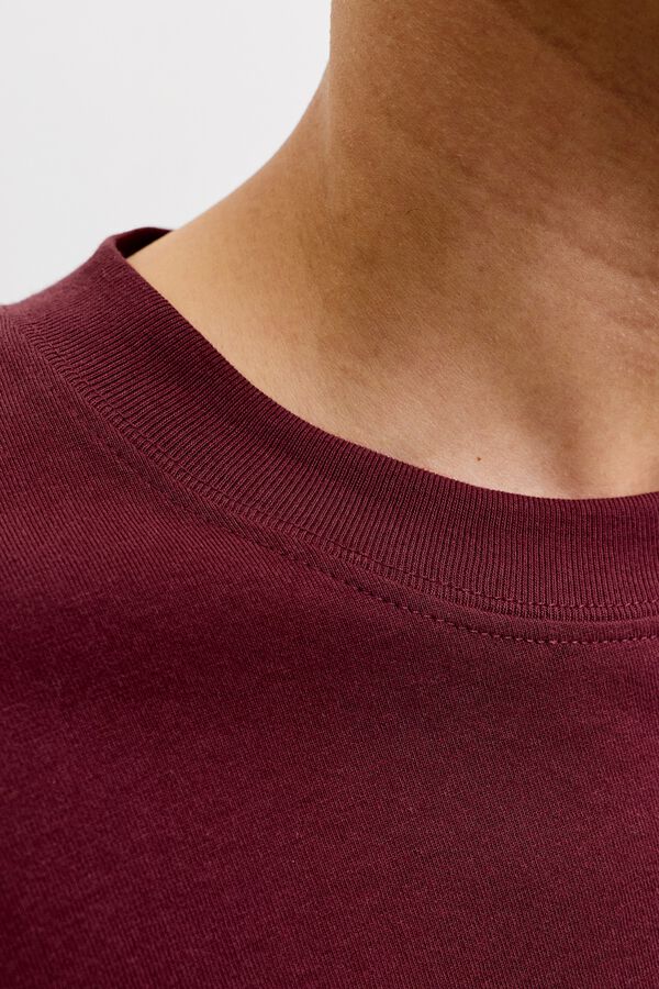 Jack & Jones T-shirt regular estampada rosa