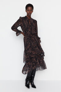 Trendyol Vestido gola halter