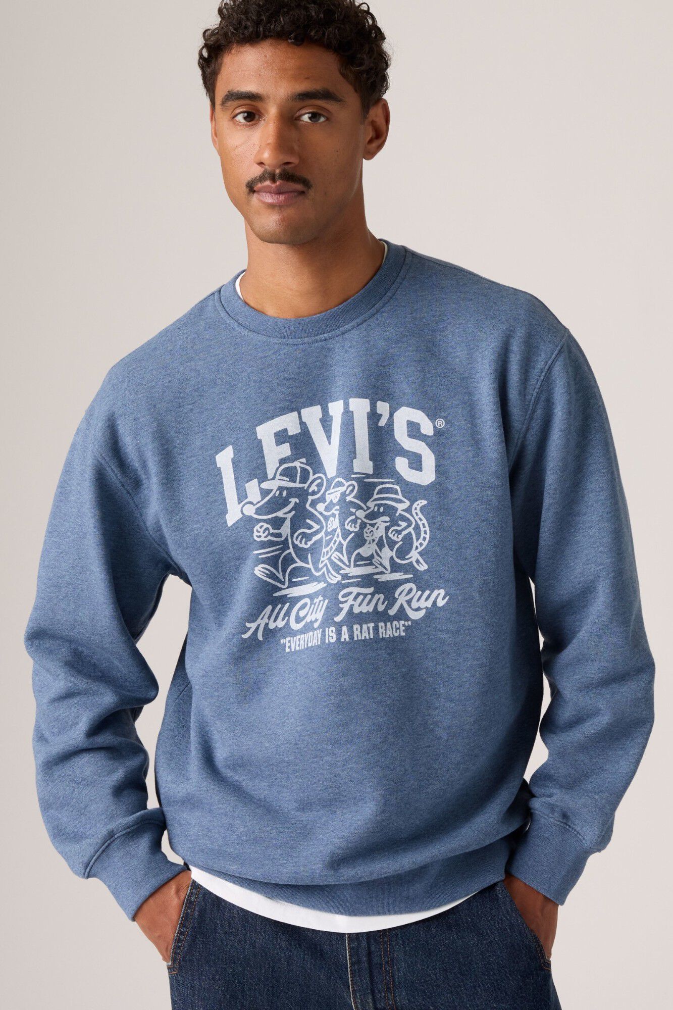 Levi's Sudadera cuello redondo
