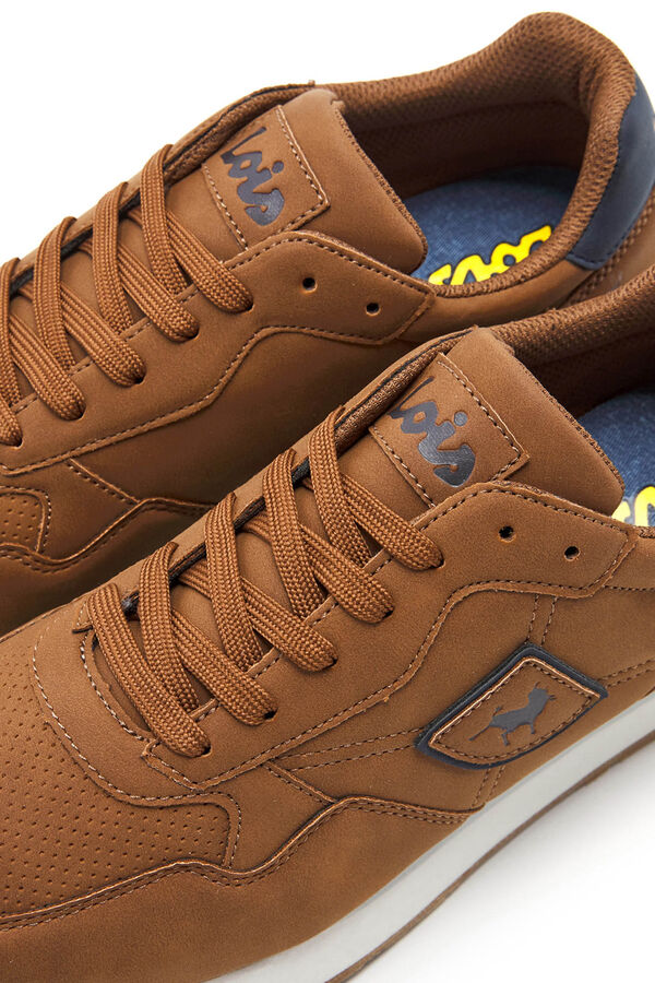 Lois Sapatilha de running para o tempo livre camel