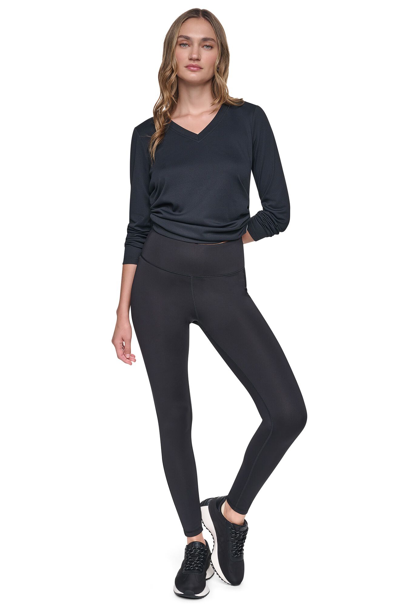 DKNY Legging deportivo de tiro alto
