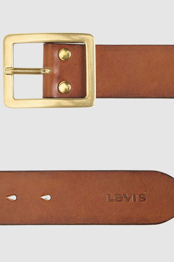 Levi's Cinto de pele cru