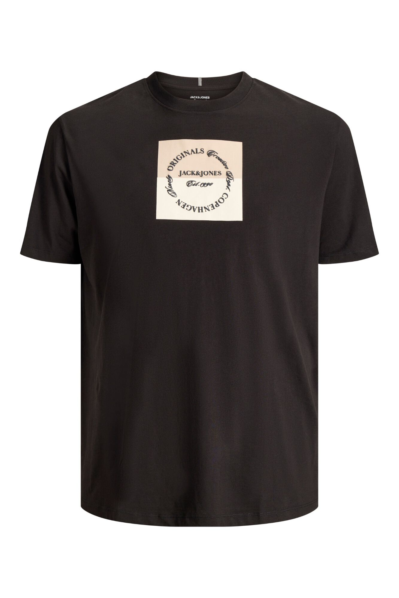 Jack & Jones PLUS T-shirt b&aacute;sica manga curta