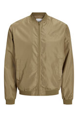 Jack & Jones Jaqueta bomber à prova de vento cinzento