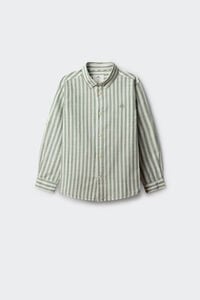 Springfield Kids Camisa de crian&ccedil;a em algod&atilde;o slub