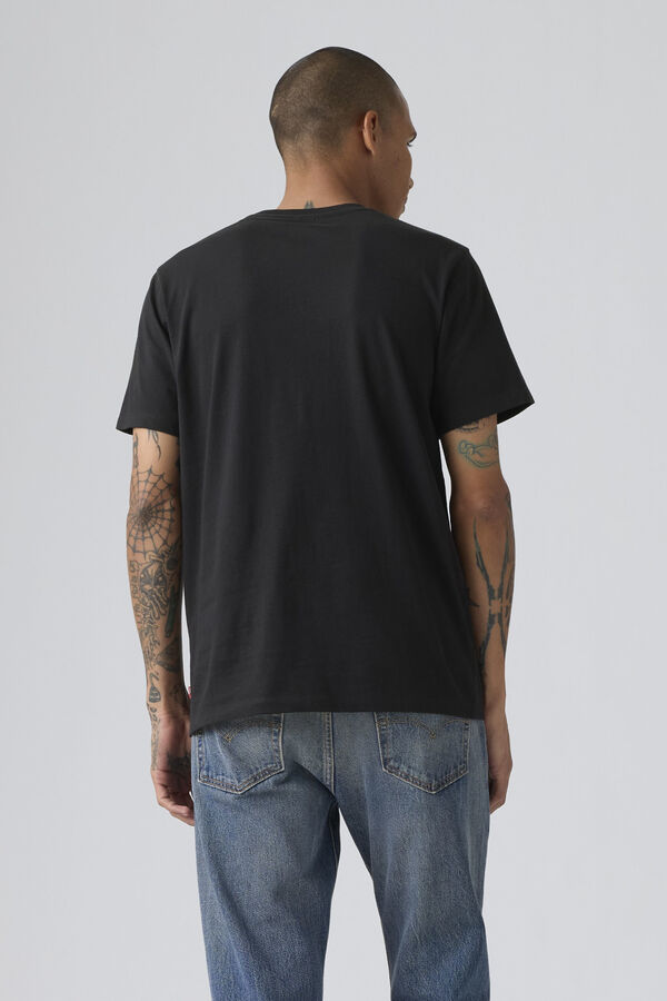 Levi's T-shirt de manga curta preto