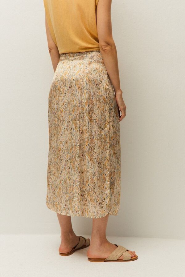 Systemaction Saia comprida estampada estampado