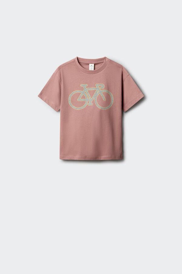 Springfield Kids Kid's short sleeve bike T-shirt red