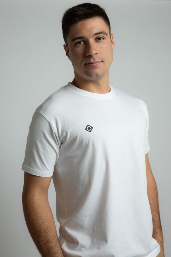 Izas T-shirt de manga curta el&aacute;stica branco