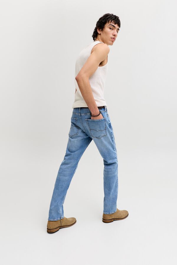 Jack & Jones Jeans regular cinco bolsos azul