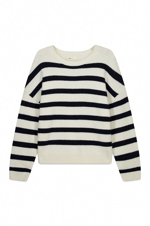 Springfield Camisola ombro desca&iacute;do bege