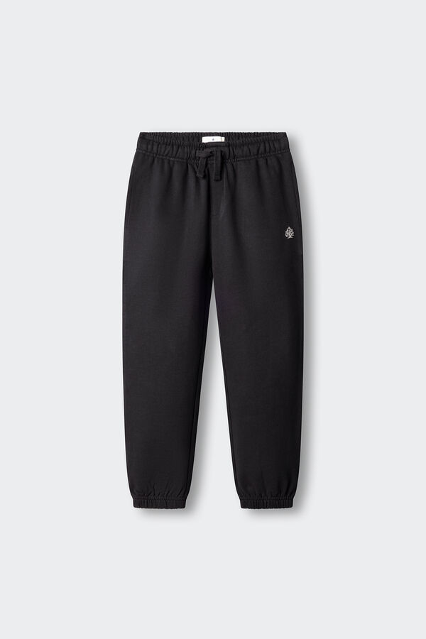 Springfield Kids Cal&ccedil;as jogger b&aacute;sicas para menino preto