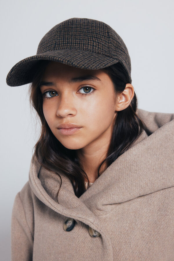 Springfield Kids Sobretudo de tecido trespassado para menina cru