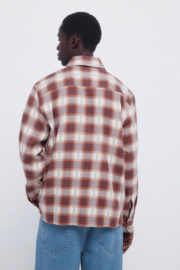 Springfield Sobrecamisa sobrecamisa &eacute;tnica vermelho