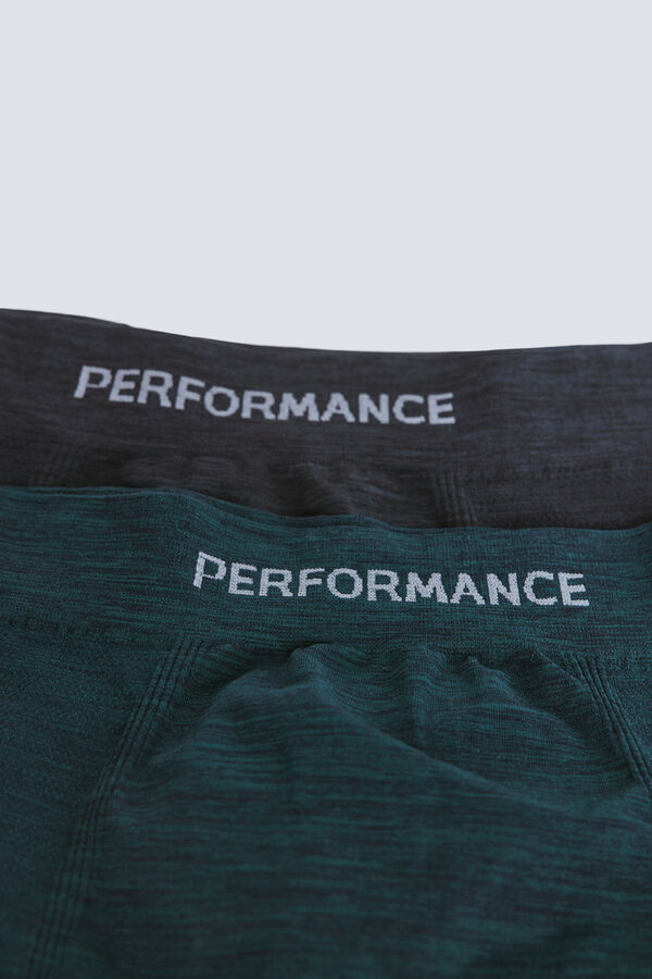 Springfield Pack de 2 sport seamless boxers azul