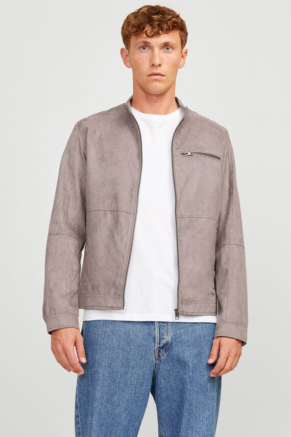 Cazadora biker antelina