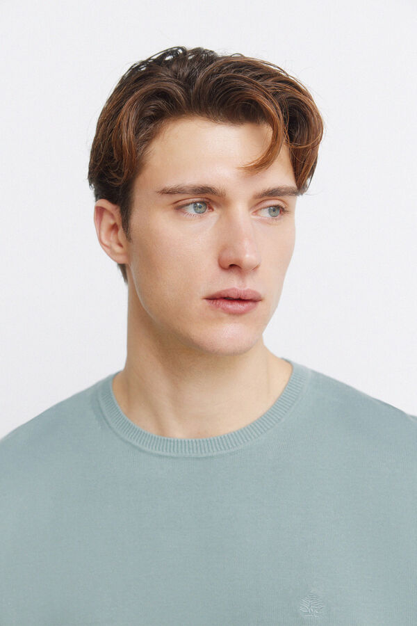 Springfield Camisola b&aacute;sica logo Springfield azul