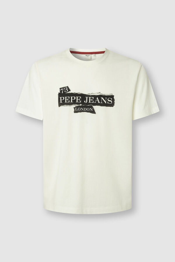 Pepe Jeans Camisola de manga curta bege