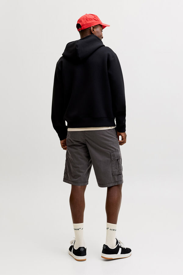 Jack & Jones Bermuda cargo relaxed cinzento