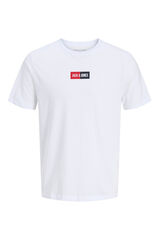 Jack & Jones PLUS Camiseta PLUS de corte regular branco
