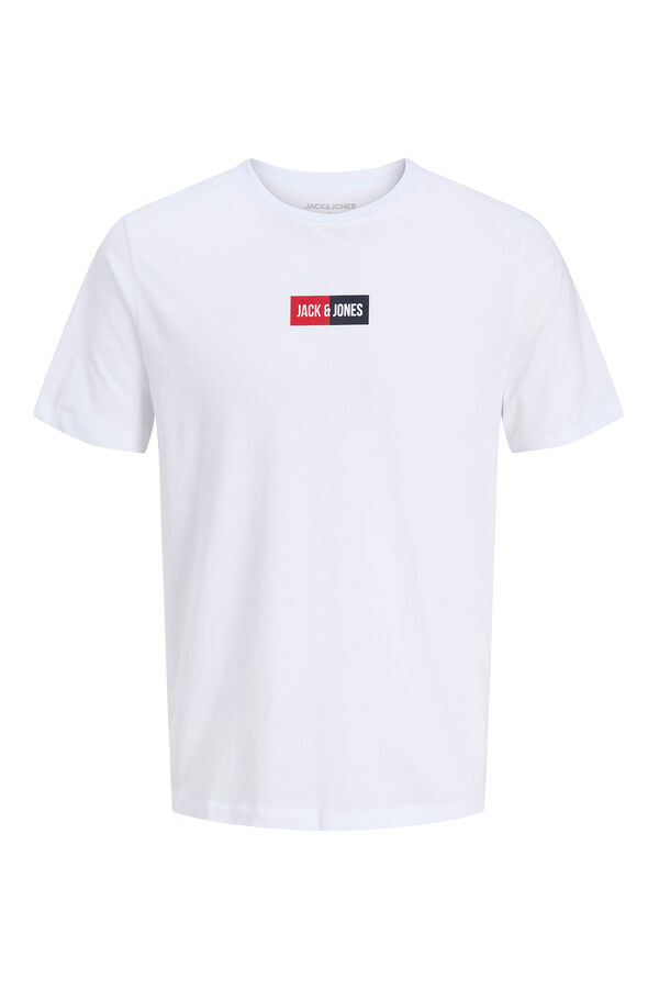 Jack & Jones PLUS Camiseta PLUS de corte regular branco