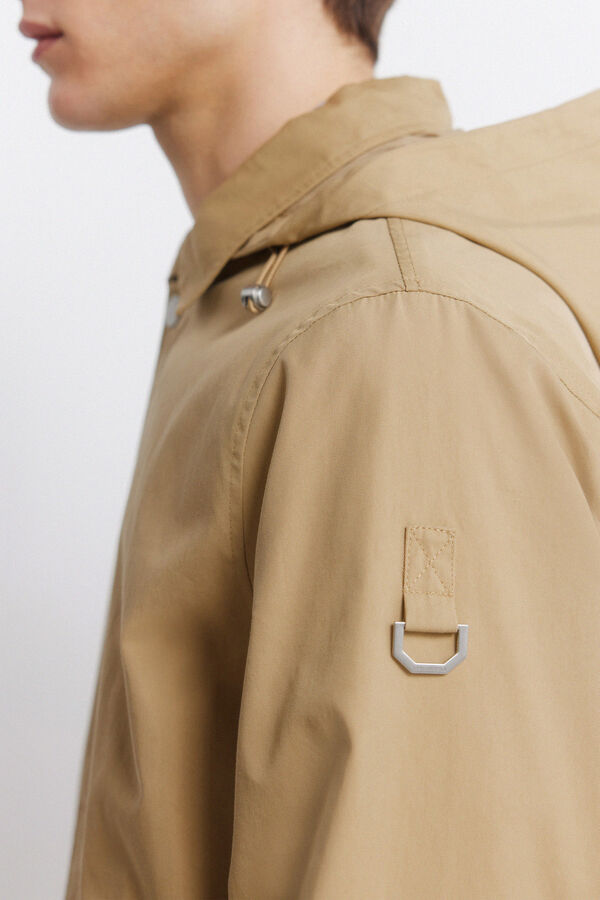 Springfield Parka leve castanho