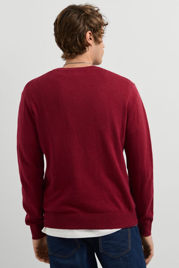 Pepe Jeans Camisola de gola redonda vermelho