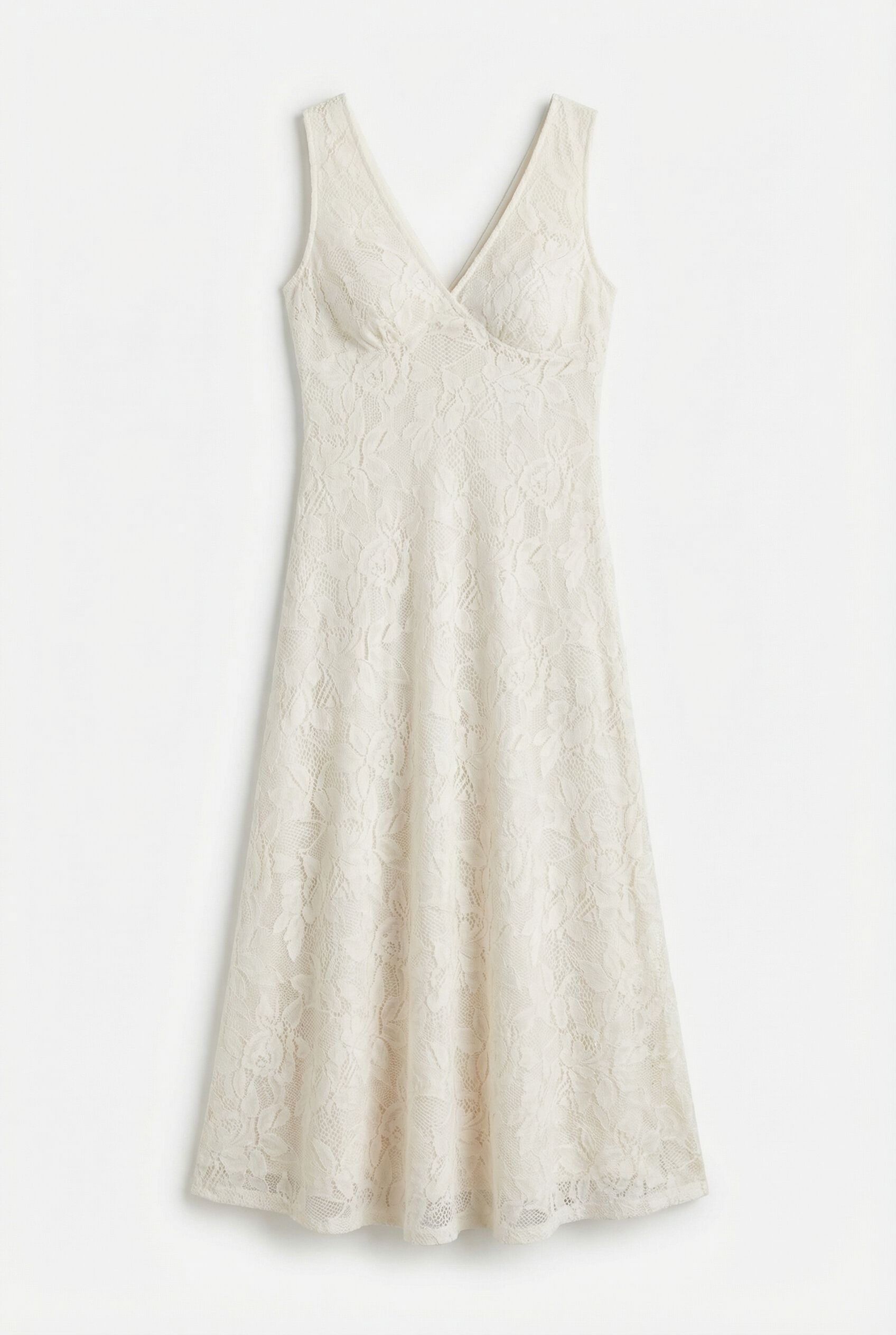 Springfield Vestido tirantes bordado flor