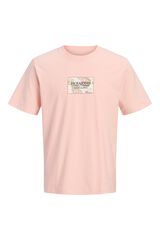 Jack & Jones T-shirt regular fit logo rosa