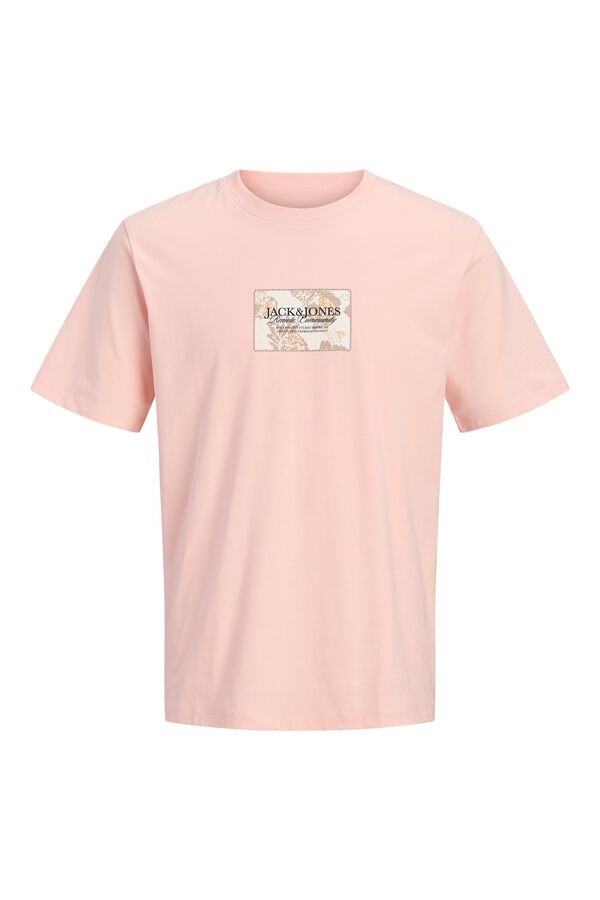 Jack & Jones T-shirt regular fit logo rosa