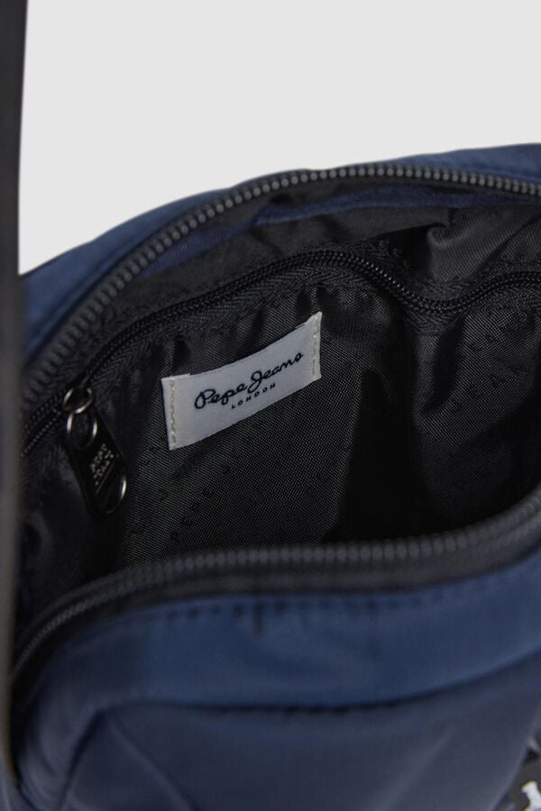 Pepe Jeans Bolso Reporter Con Logo azul
