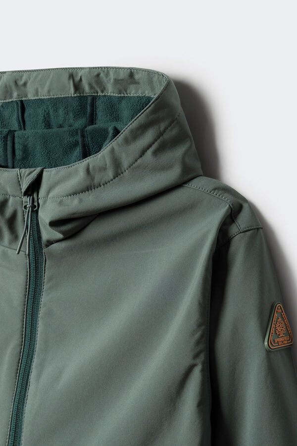 Springfield Kids Parka softshell infantil verde