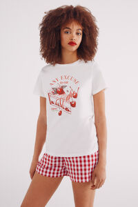 Springfield Camiseta "Amor de cereja"
