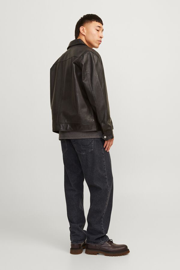 Jack & Jones Jeans loose cinco bolsos preto