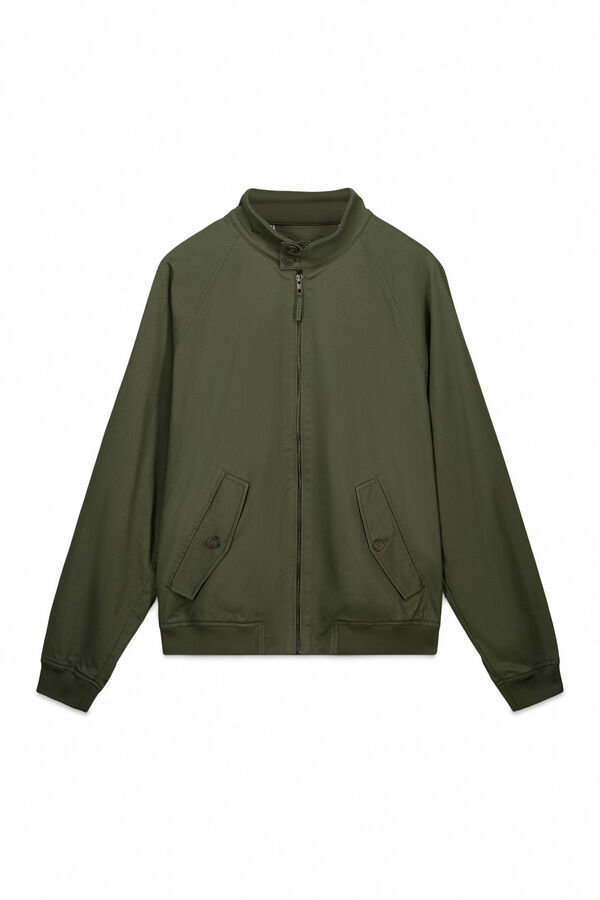 Springfield Blus&atilde;o em algod&atilde;o estampado