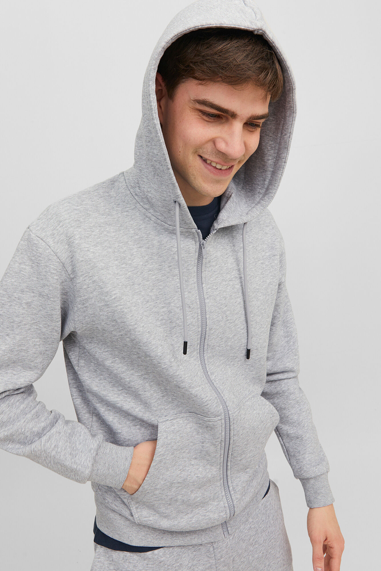 Jack & Jones Sweatshirt com fecho-&eacute;clair