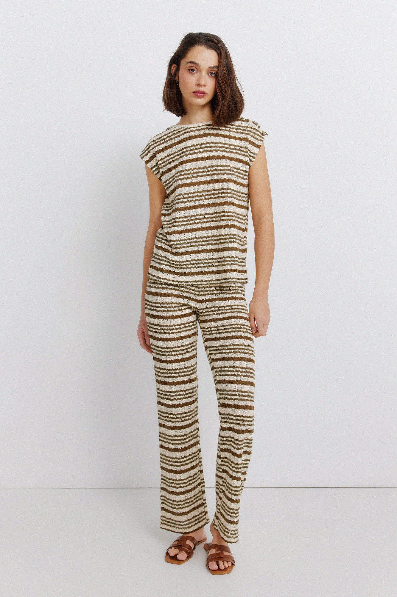 Springfield Camiseta punto rayas